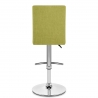 Taburete Tela Cromado - Deluxe High Back Verde