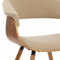 Silla Tela Madera - Grafton Crema