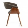 Silla Tela Madera - Grafton Marrón