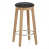 Taburete Roble - Ikon Negro