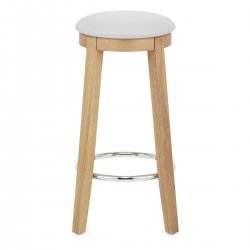 Taburete Roble - Ikon Negro