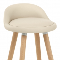 Taburete Madera - Jive Crema