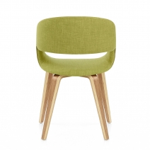 Silla Tela Madera - Marcus Verde
