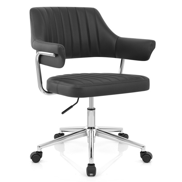 Silla Oficina Polipiel - Skyline Negro