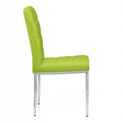 Silla Polipiel Cromo - Tauro Verde