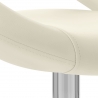 Silla Polipiel Cromo - Clementina Crema