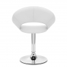 Silla Polipiel Cromo - Clementina Blanco