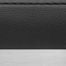 Taburete Polipiel Satinado - Visión Negro