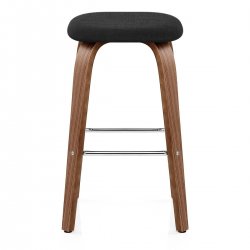 Taburete Tela Madera - Stockholm Negro