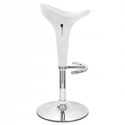 Taburete Plástico Cromo - Gloss Coco