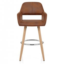 Taburete Polipiel Antiguo Madera - Kite Crema