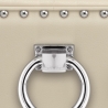 Silla Cuero Regenerado - Ascot Crema