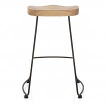 Bloc Stool Light Wood