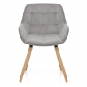 Silla Terciopelo Madera - Harris Gris