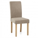 Silla Tela Madera - Jackson Marron