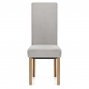 Silla Terciopelo Madera - Carolina Gris