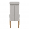 Silla Terciopelo Madera - Carolina Gris