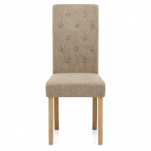 Silla Tela Madera - Portland Marron