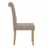 Silla Tela Madera - Portland Marron