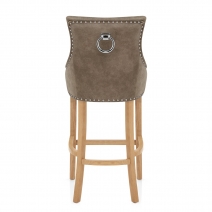 Taburete Polipiel Antiguo Roble - Ascot Marron