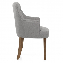 Silla Tela Madera - Broadway Gris