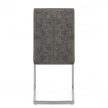 Silla Polipiel Satinado - Lancaster Gris