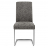 Silla Polipiel Satinado - Lancaster Gris