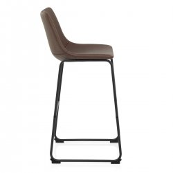 Taburete Polipiel Metal - Bucket Gris