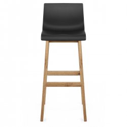 Taburete Madera Resina - Drift Gris