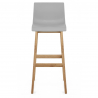 Taburete Madera Resina - Drift Gris
