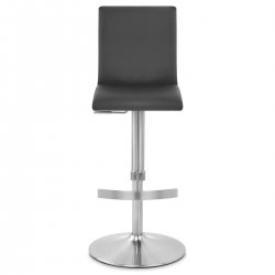 Taburete Polipiel Satinado - Deluxe High Back Verde