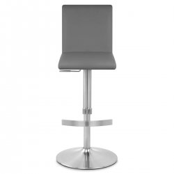 Taburete Polipiel Satinado - Deluxe High Back Verde