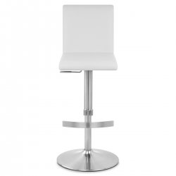 Taburete Polipiel Satinado - Deluxe High Back Verde