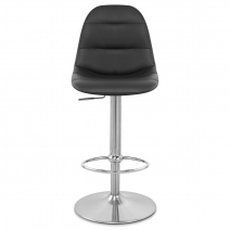 Taburete Polipiel Satinado - Ferrero Negro