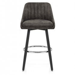 Taburete Ante Satinado - Hamilton Gris