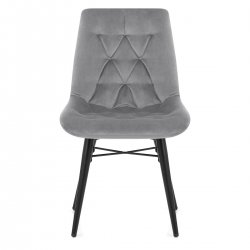 Silla Terciopelo Metal - Roxy