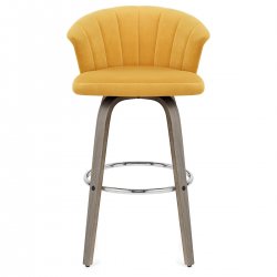 Taburete Terciopelo Madera - Concerto