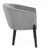 Silla Terciopelo Madera - Overture Gris