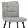 Silla Polipiel Metal - Galaxy Gris