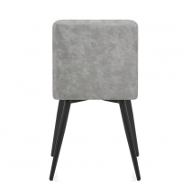 Silla Polipiel Metal - Galaxy Gris