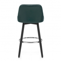 Taburete Polipiel Antiguo Satinado - Hamilton Verde