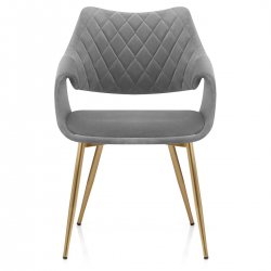 Silla Terciopelo  - Fairfield Rosa