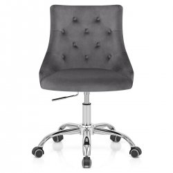 Silla Oficina Terciopelo - Sofia Azul