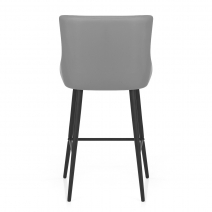 Taburete Polipiel Metal - Provence - Gris