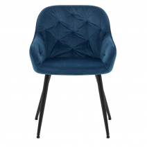 Silla Terciopelo - Henderson Azul