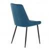 Silla Terciopelo - Chevy Azul