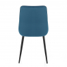 Silla Terciopelo - Chevy Azul