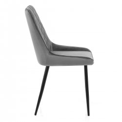 Silla Terciopelo - Chevy Azul