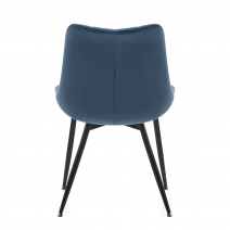 Silla Comedor Terciopelo - Lisbon - Azul