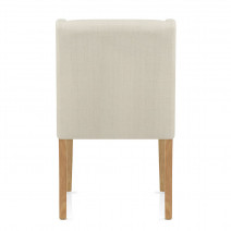 Silla Tela Roble - Chatsworth Crema